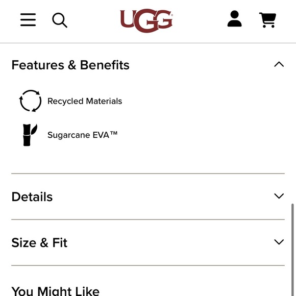 NEW UGG Classic II Gel Hearts in pink size EU 38 (women’s 7/Big girls 6) - Picture 6 of 7